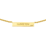 Love Code Necklace