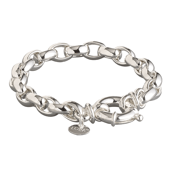 LOLA Rolo Link Bracelet 7MM – Pretty Poppy Store LOLA Rolo Link Bracelet 7MM – Pretty Poppy Store